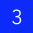blue square with the number 3 in the center in white